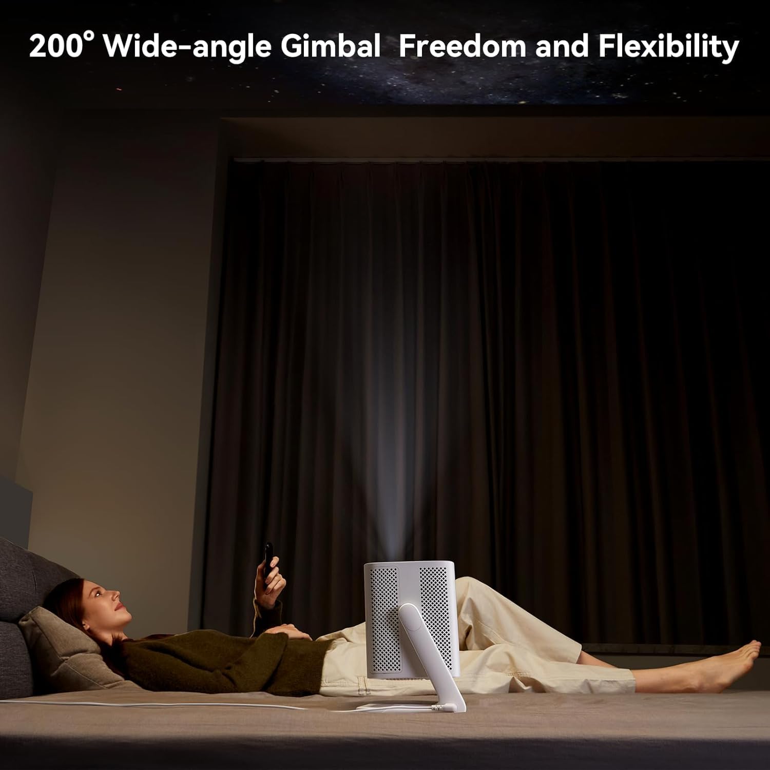  WANBO Vali 1 -  Native 1080P Fully Automatic Smart Home Projector